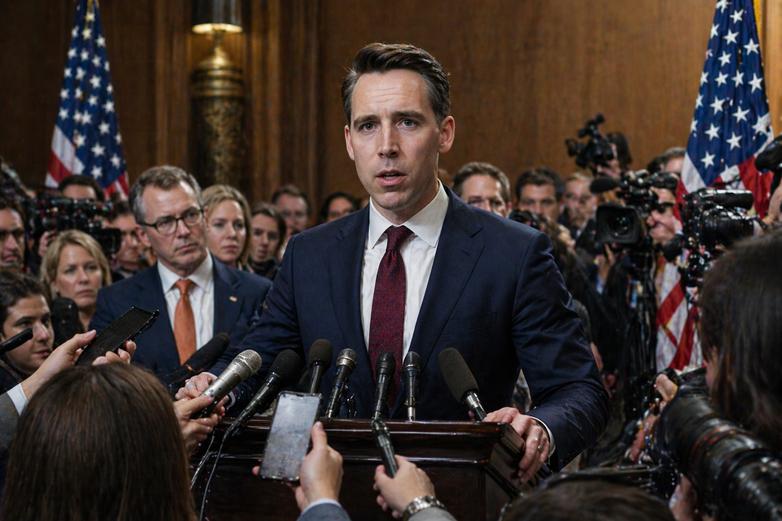 Hawley Just Introduced a Bill to Strip Pensions From Any Congressman Convicted of Sex Crimes
