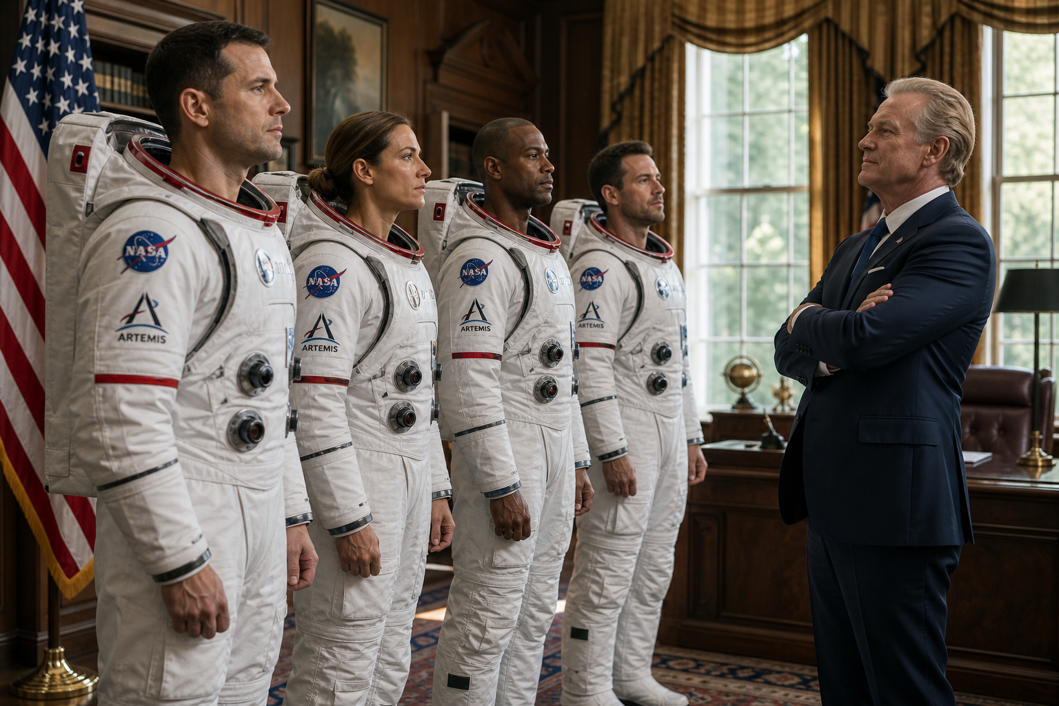 trumpastronaut image1