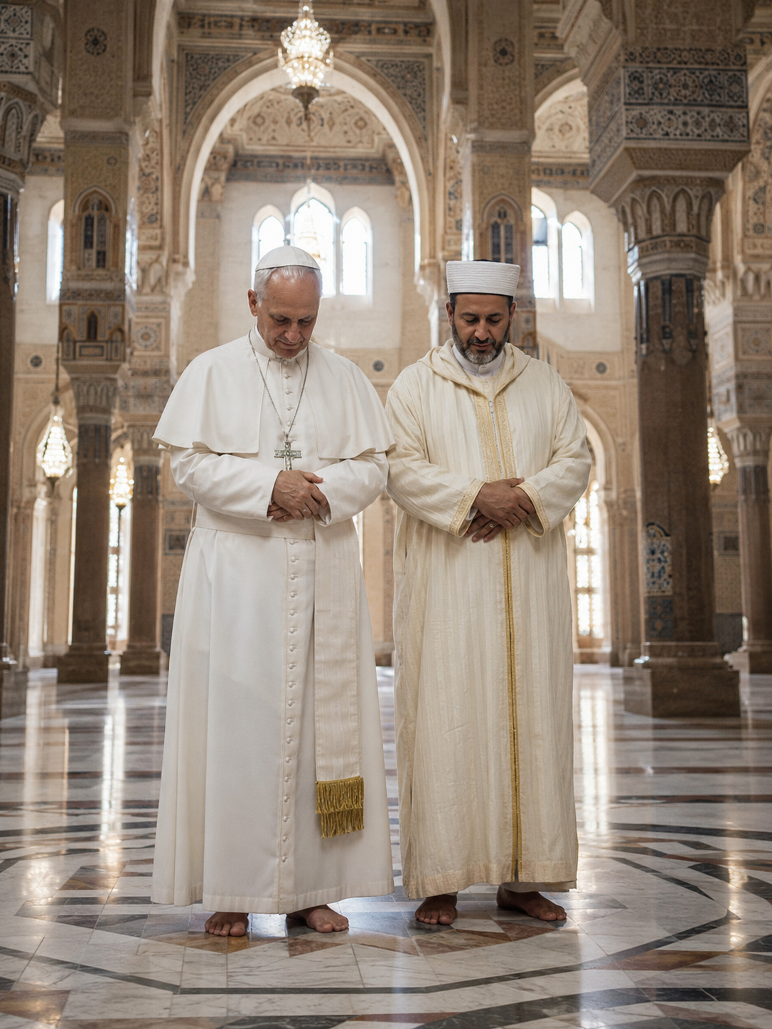 The First American Pope Removed His Shoes, Stepped Into a Mosque, and Told Catholics: Stop Being Afraid of Islam