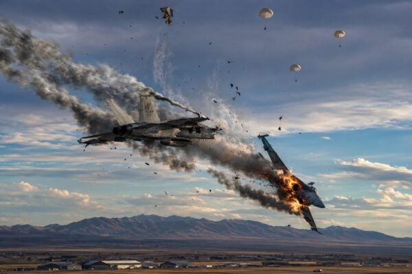 navy growlers collide midair idaho