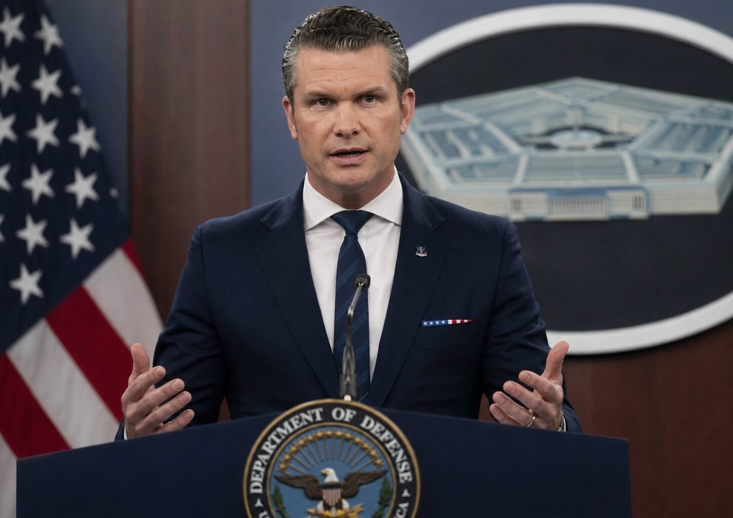 hegsethtravelbudgetfreezeiranstrike image1