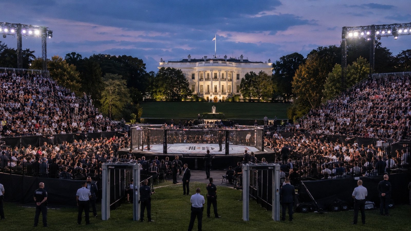 FBI Foils Plot to Attack UFC Event on White House Lawn With Explosive Drones; Seven Charged FBI Foils Plot to Attack UFC Event on White House Lawn With Explosive Drones; Seven Charged