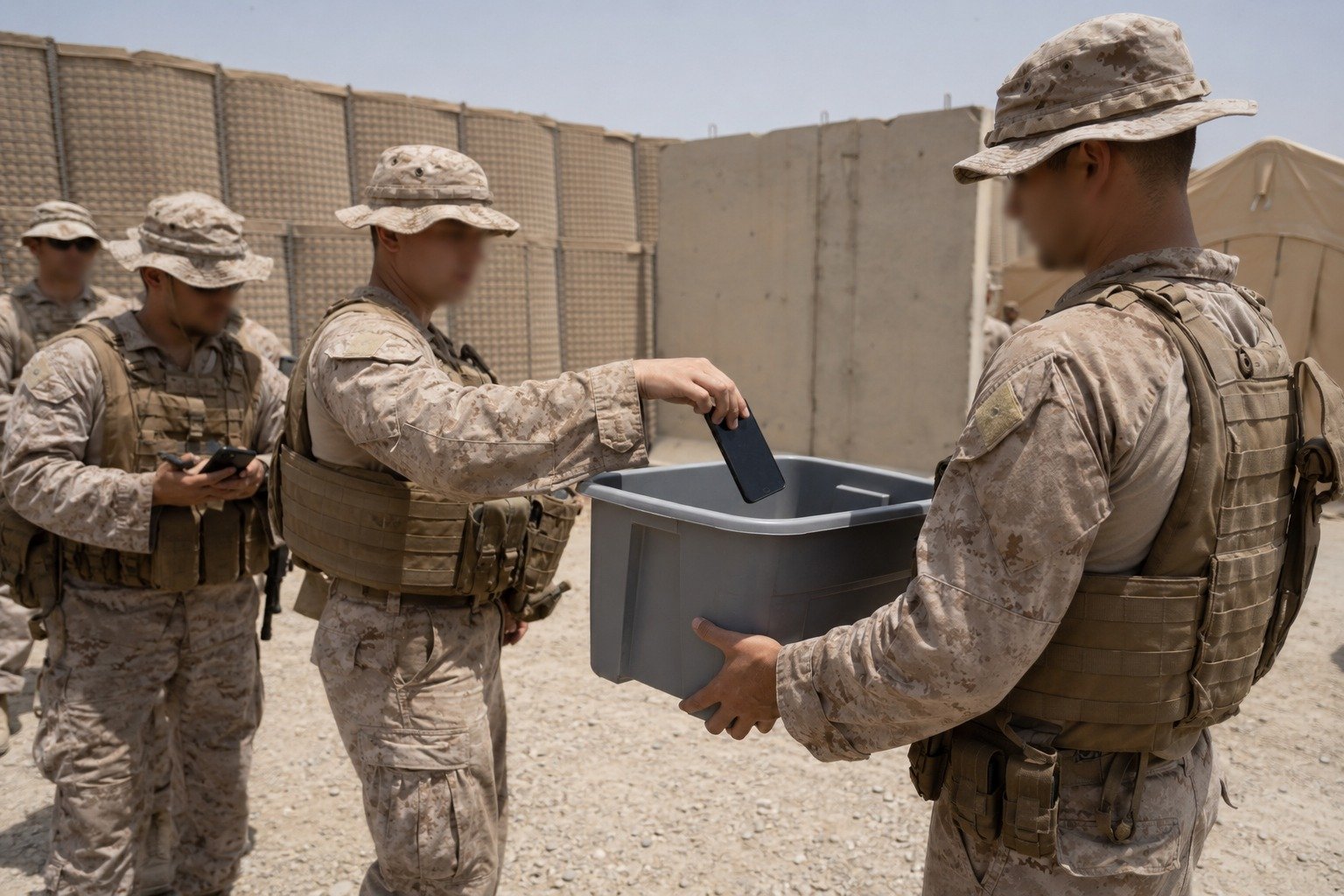 mideasttroopsphonesurrender image1